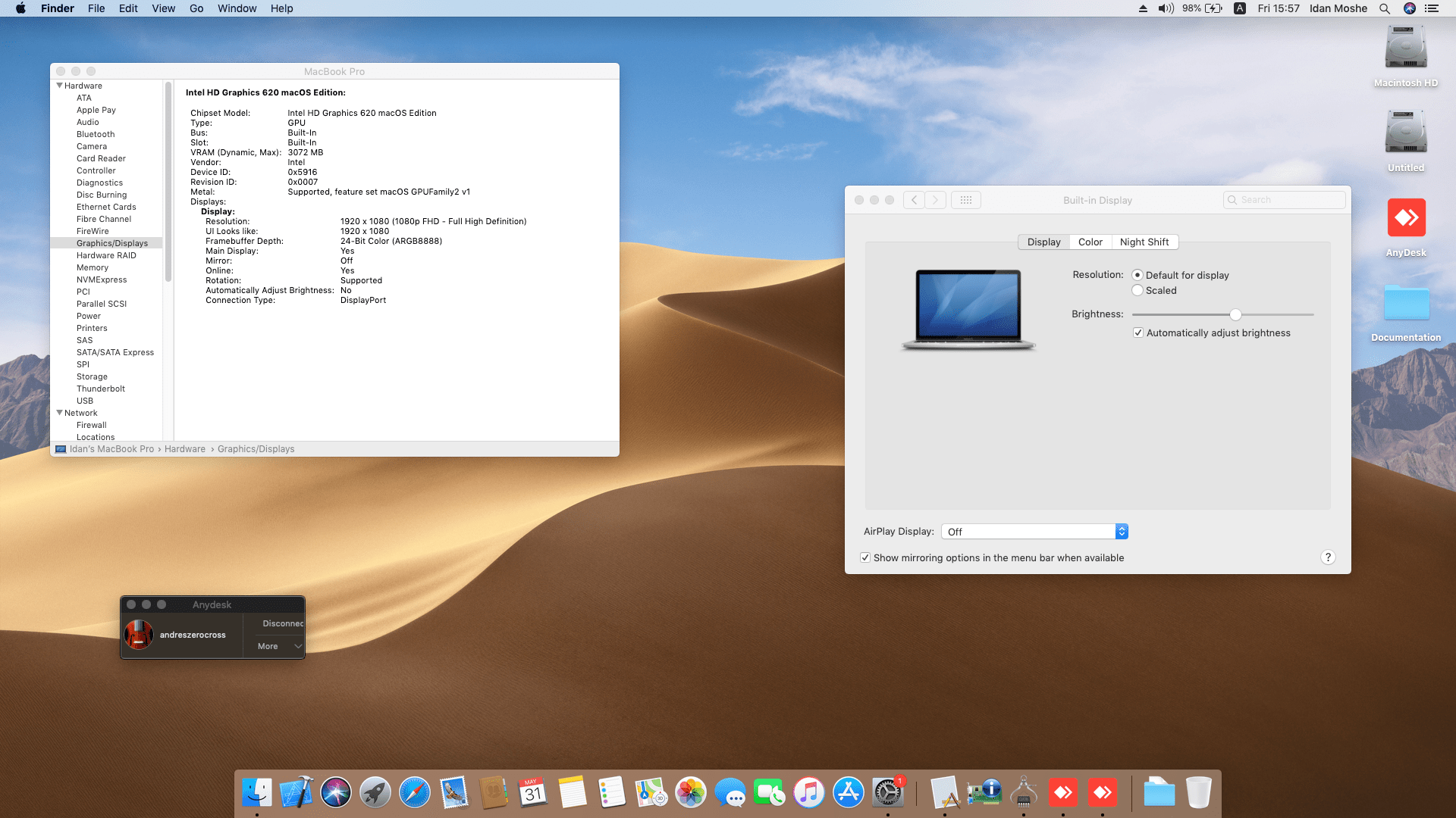 Lenovo Ideapad 330 15IKB (With eGPU) [Intel HD 620 + i2C] 6